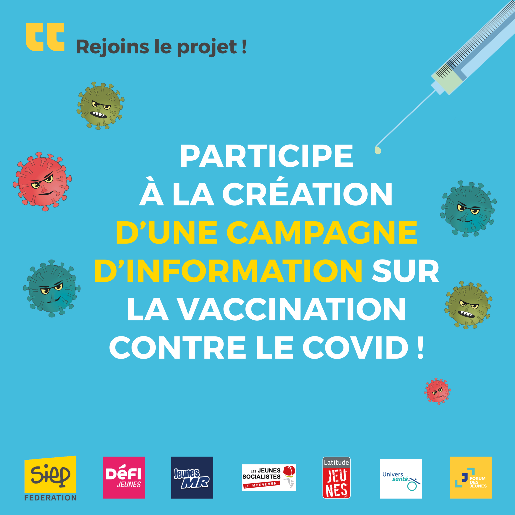 R alise une campagne  de  communication  sur la vaccination 